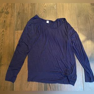 Maternity Navy Blue Top